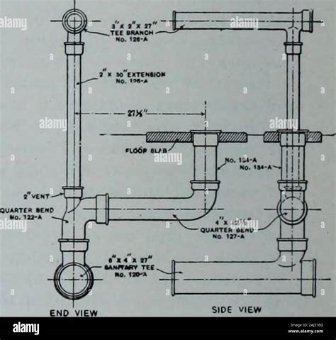urinal piping diagram 